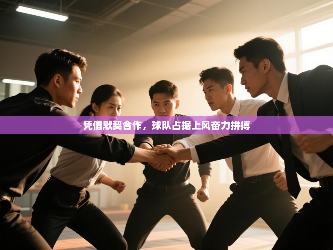 凭借默契合作,球队占据上风奋力拼搏 第1张