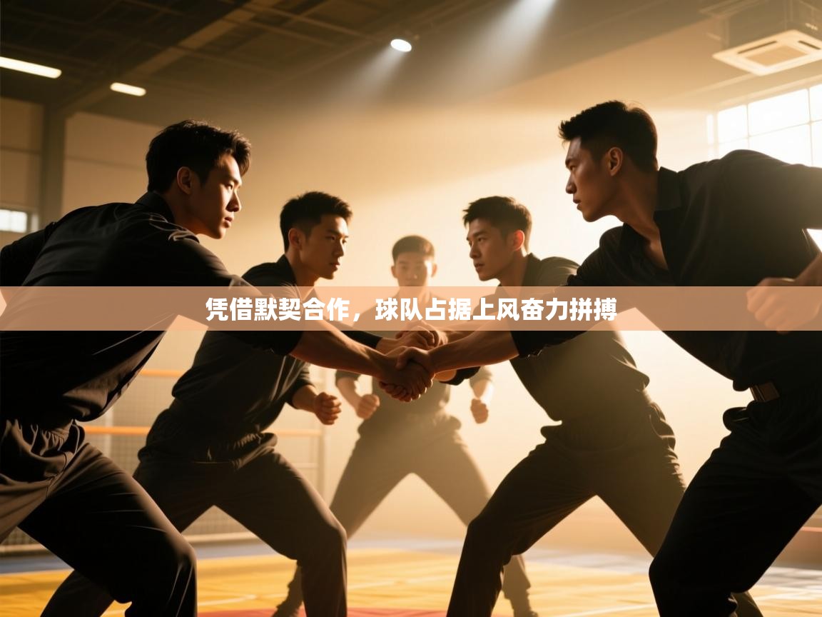 凭借默契合作,球队占据上风奋力拼搏 第2张