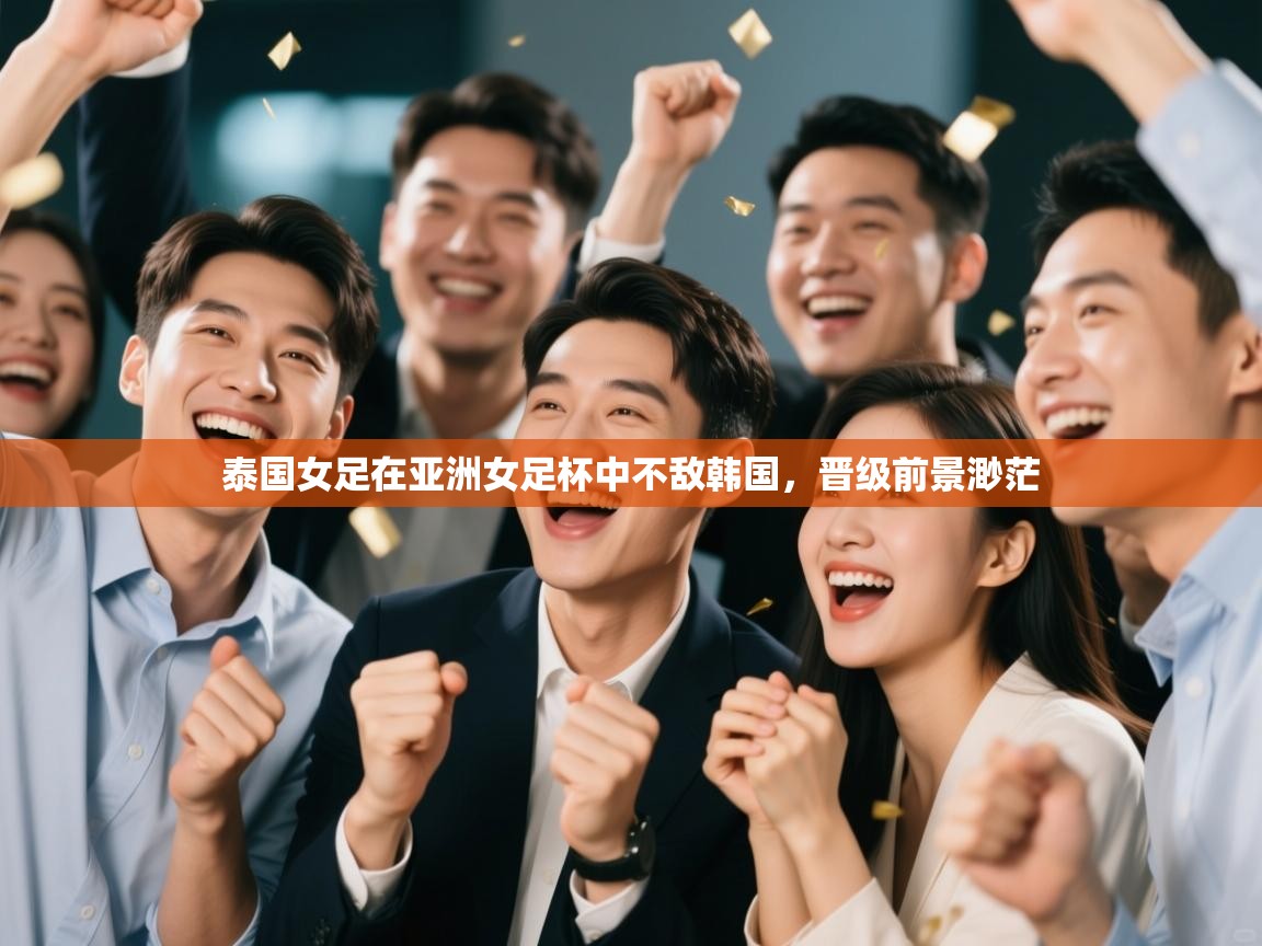 泰国女足在亚洲女足杯中不敌韩国，晋级前景渺茫